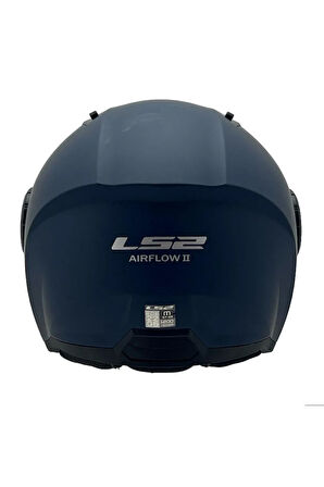AIRFLOW 2 MAT NAVY MAVİ KASK GÖKKUŞAĞI CAM
