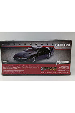 1:32 ölçek KNİGHT K. İ. T. T 1982 PONTİAC UZUNLUĞU 13 cm yüksekliği 6 cmdir