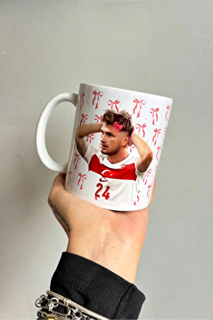 Semih Kılıçsoy Beyaz Porselen Kupa Bardak
