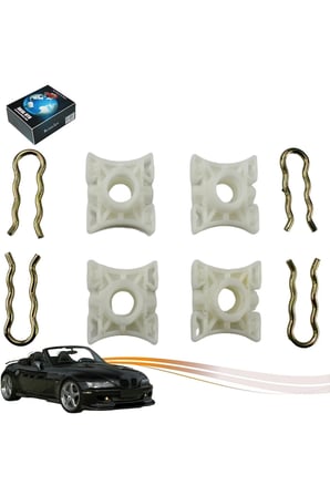 Bmw Z3 İçin Cam Kriko Kılavuz Kızak Klipsi (51321938884)