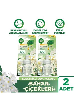 Elektrikli Oda Kokusu Kit Set Lavanta+Temizliğin Esintisi (2 CİHAZ 2 KOKU)