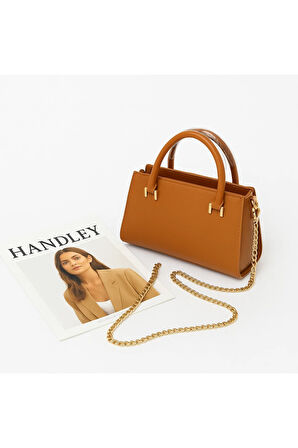 Glam Luxe El Ve Omuz Çantası Zincir Askılı