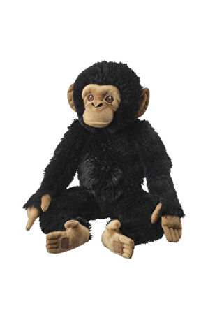 Yumuşak Oyuncak, Siyah, 32 cm, Şempanze Peluş