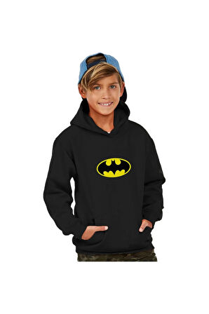 BATMAN BASKILI ÇOCUK TAKIMI PAMUKLU