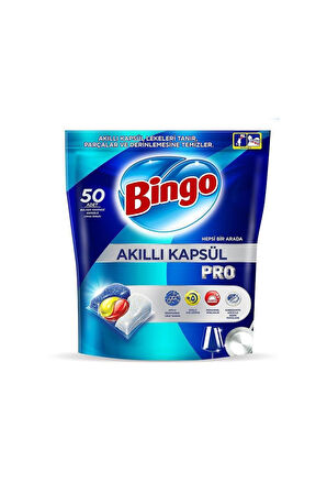 Akıllı Kapsül Pro Bulaşık Makinesi Deterjanı Tableti 50'li x 3 Adet (150 Kapsül)