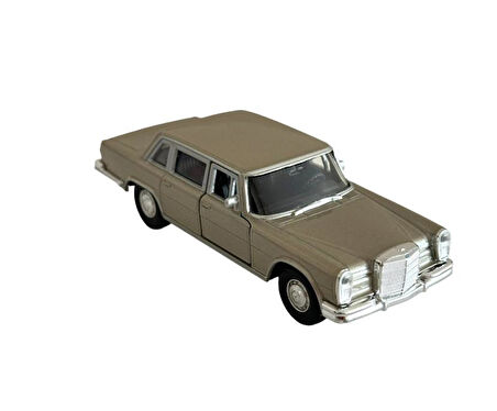 Oyuncak Metal Model Araba 1/36 Çek Bırak Gold 1963 Mercedes Benz 600