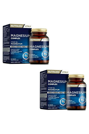 Nutraxin Magnezyum Complex 60 Tablet 2 Adet