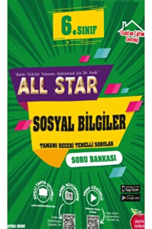 6.SINIF ALL STAR SOSYAL BİLGİLER SORU BANKASI