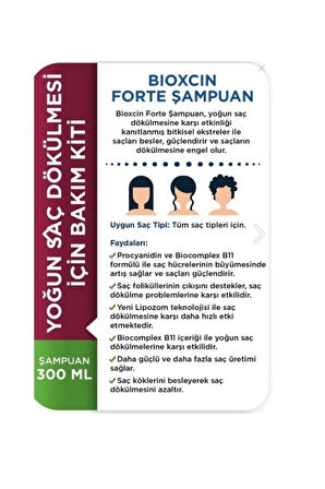 Forte Yoğun Bakım Kiti Tablet Şampuan Serum