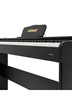Slp-225 Bk Dijital Konsol Piyano, Bluetooth, Tuş Hassasiyeti, 88 Tuşlu (KULAKLIK VE TABURE)