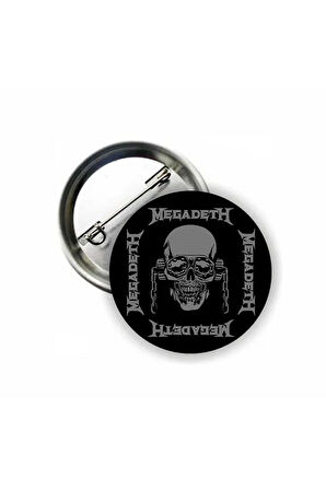 Megadeth Buton Rozet