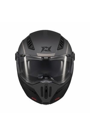 Ghostfighter SV Bitone C12 Dark Grey Motosiklet Çene Açılır Kask