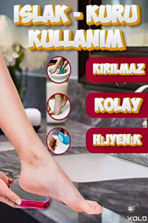 Kırılmaz Ayak Törpüsü Grit 100 Profesyonel Pedikür ve Topuk Bakımı Aleti