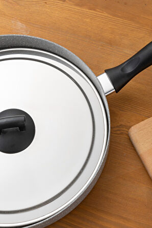 Rosa Granit Balık Tavası 30 cm