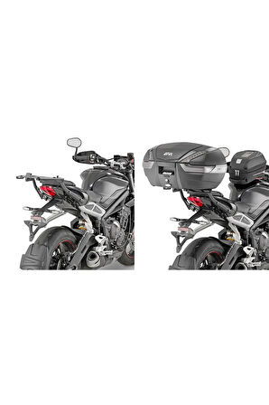 6412fz Trıumph Street Trıple 765 (17-20) Arka Çanta Taşıyıcı