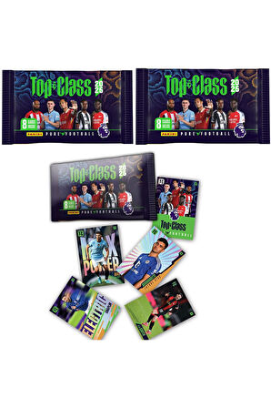 Premier League Top Class Trading Cards 2025 3'lü Paket (24 kart)