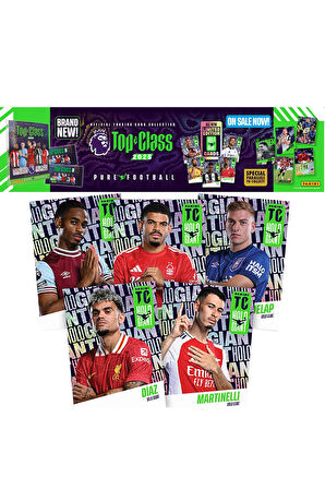 Premier League Top Class Trading Cards 2025 3'lü Paket (24 kart)