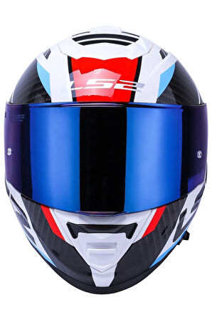 Storm 2 Racer Mavi-kırmızı Kask