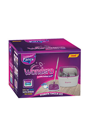 Parex Wondero Otomatik Temizlik Seti - 3 Adet Yedek Mop