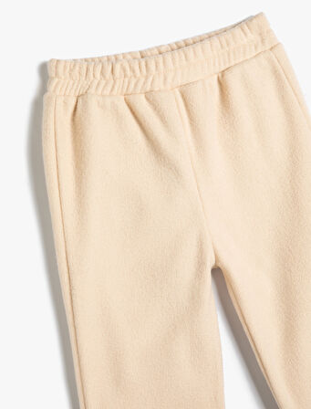 Kız Bebek Basic Jogger Eşofman Altı Beli Lastikli