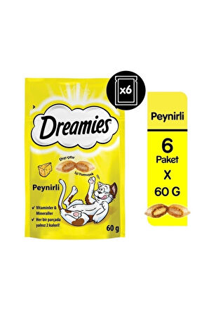 Peynirli Kedi Ödül Maması 60 gr 6 Adet