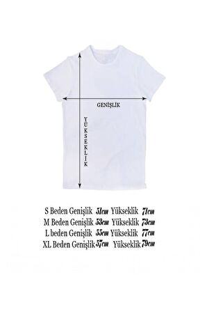 Erkek Oversize Baskılı Pamuklu Bisiklet Yaka Kısa Kollu T-shirt garalio