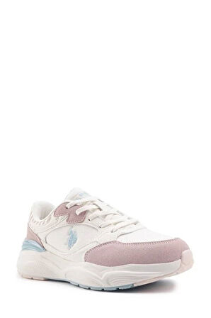 U.S. Polo Assn. 101501610 Blossom 4fx Kadın Spor Ayakkabı A101501610 Bej/pudra/mavi