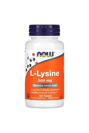Now Foods L-Lysine 500 mg 100 Tablets