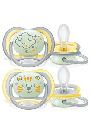 Avent Ultra Air Nighttime Karanlıkta Parlar Gece Emziği +18 Ay