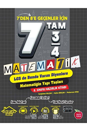 7 Den 8 E Geçenler Için 7 Tam3/4 Matematik*