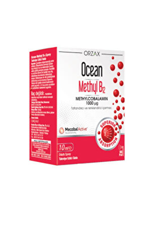 Ocean Methyl Cobalamin B12 Sprey 10 ml