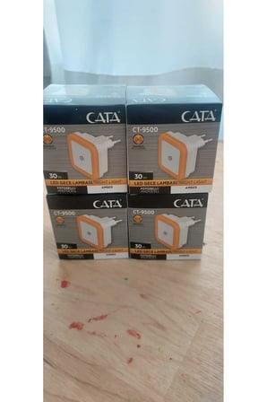 Ct-9500 Sensörlü Gece Lambası Amber Led Spot