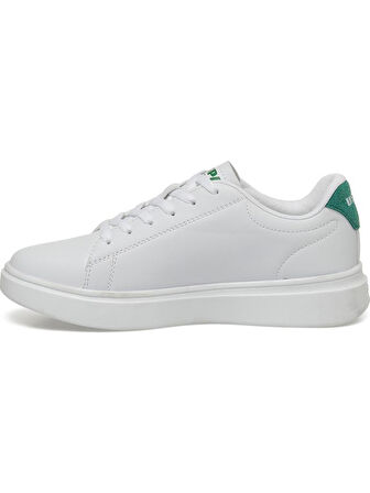 U.S.POLO ASSN.LINDA 4FX BEYAZ YEŞİL RAHAT KALIP SPOR AYAKKABISI
