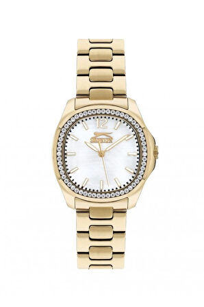 Sl.09.2238.3.06 Quartz Çelik Altın Rengi 36 Mm Kadın Kol Saati