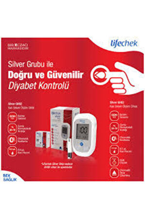 Lifechek Silver GH82 Kan Şekeri Ölçüm Cihazı