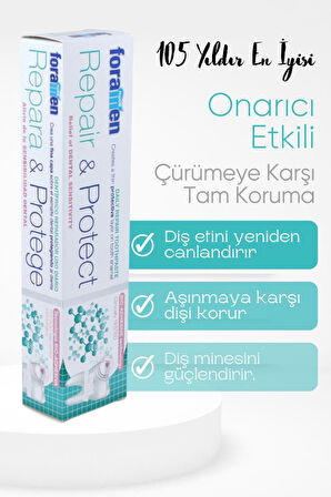 Foramen Repair & Protect Diş Eti &Diş Minesi Onarıcı Ekstra Ferahlık Diş Macunu 75 Ml/90 gr