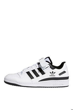 Beyaz - Siyah Erkek Lifestyle Ayakkabı Fy7757 Forum Low