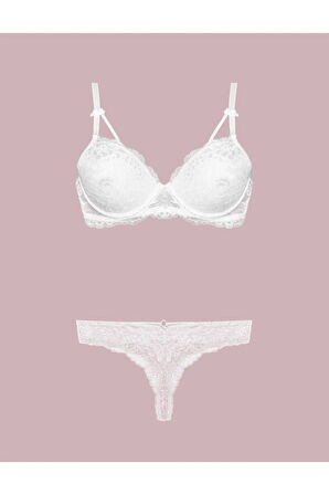 Telli Dantelli Destekli Takım 4430