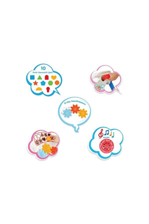 Pilsan Happy Ilk Adım Arabası - Mavi 07 539