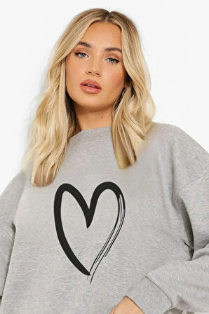 Eşofman Takımı - Baskılı Takım Jogger Sweatshirt