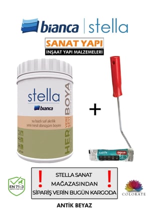 Su Bazlı Saf Akrilik Boya Ve Rulosu 1Lt