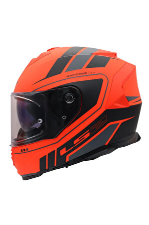 STORM 2 FIST MAT TURUNCU-SİYAH KASK MTDD