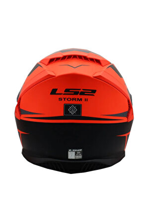 STORM 2 FIST MAT TURUNCU-SİYAH KASK MTDD