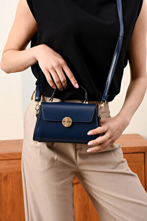 Lüks Tasarımlı Çapraz Askılı El ve Omuz Çantası