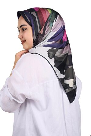 Polyester Tivil Eşarp Kış Sezonu - 8295795 - Renk-918 -87