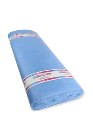 Kristal Tül Mavi 1 Metre