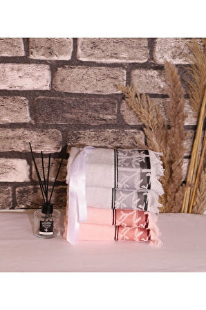 Özdilek Sunset Gri-pudra 50*80 Havlu 4lü