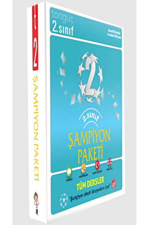 Tonguç Yayınları 2. Sınıf Şampiyon Paketi / Kolektif / Tonguç Akademi / 8683781816347