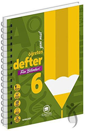 6. Sınıf Fen Bilimleri Okula Yardımcı Öğreten Defter 