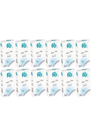 Nano Thin Kondom En Ince Prezervatif 12 Li 12 Paket (144 Adet)